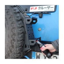 Support roue universel Bison Gear acier inoxydable 4x4